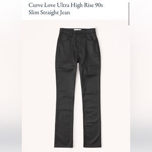 Curve Love Ultra High Rise 90s Slim Straight Jean